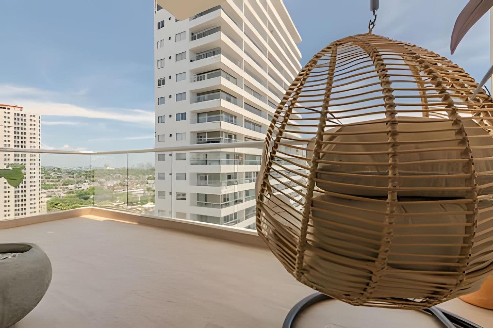 Modern 3br Apartment, Sea View And Historic Center Cartagena