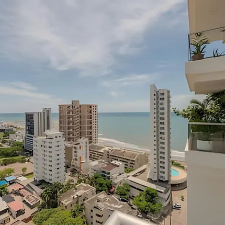 Modern 3br Apartment, Sea View And Historic Center Apartamento Cartagena